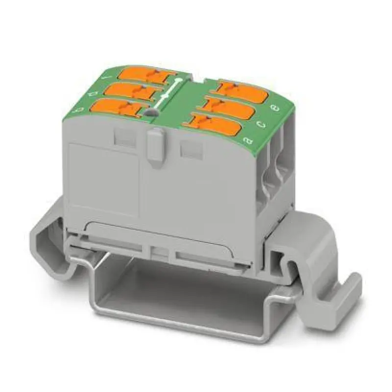 PTVFIX 6X2,5-NS35A GN - Distribution block