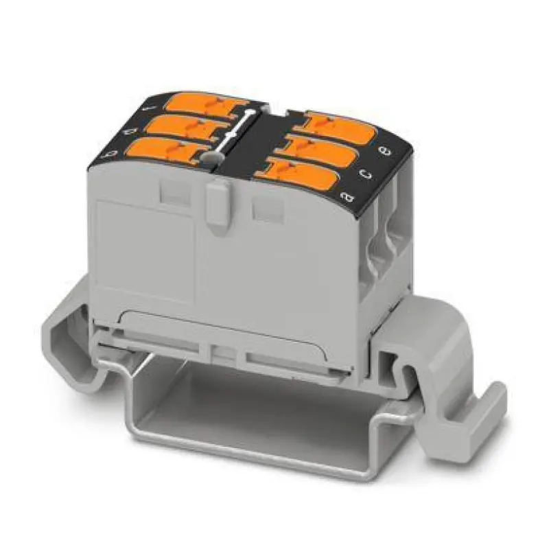 PTVFIX 6X2,5-NS35A BK - Distribution block
