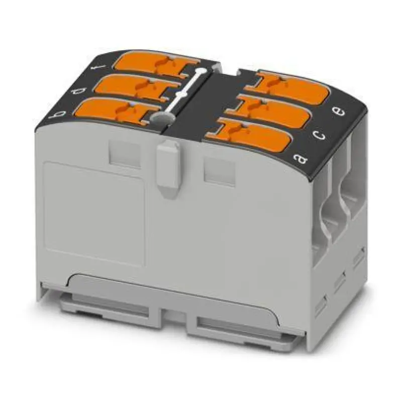 PTVFIX 6X2,5 BK - Distribution block