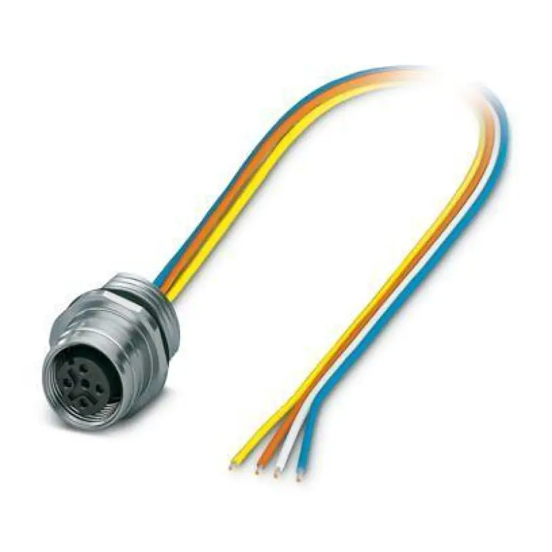 SACC-E-FSD-4CON-M16/0,5 PP - Device connector front mounting