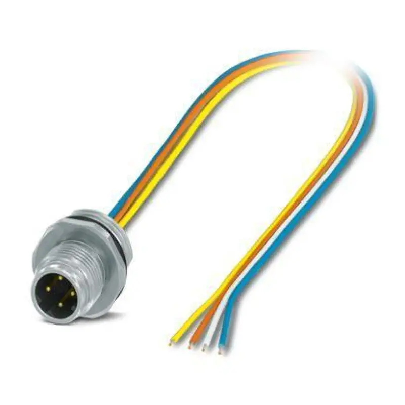 SACC-E-MSD-4CON-M16/0,5 PP - Device connector front mounting
