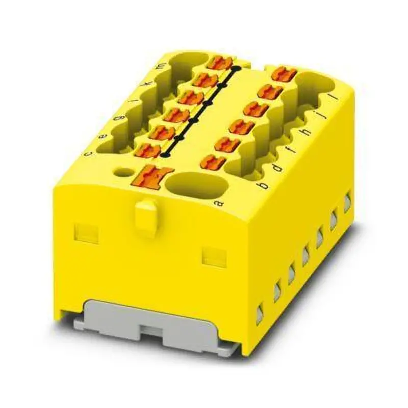 PTFIX 4/12X1,5 YE - Distribution block