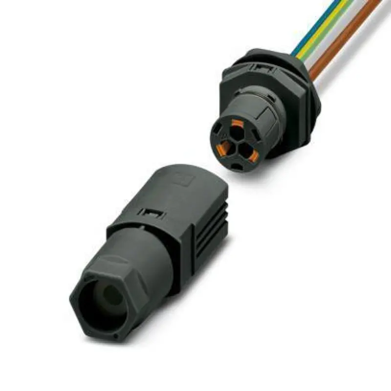 IPD WD 3P2,5 1,0 M25 BK - Panel feed-through