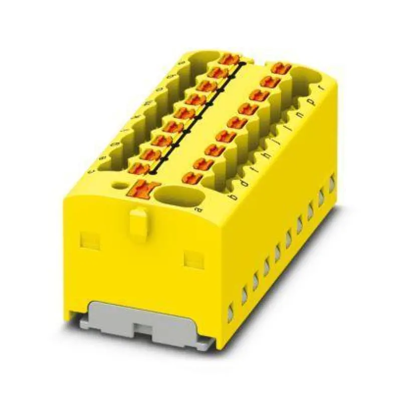 PTFIX 4/18X1,5-G YE - Distribution block