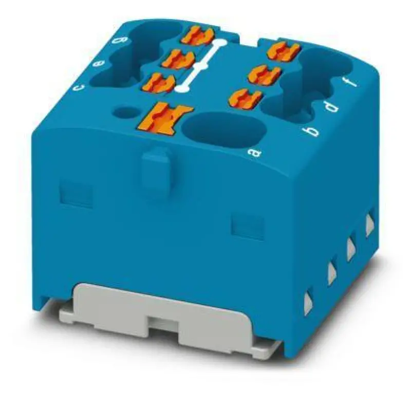 PTFIX 4/6X1,5-G BU - Distribution block