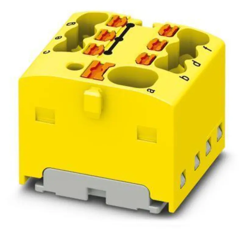 PTFIX 4/6X1,5-G YE - Distribution block