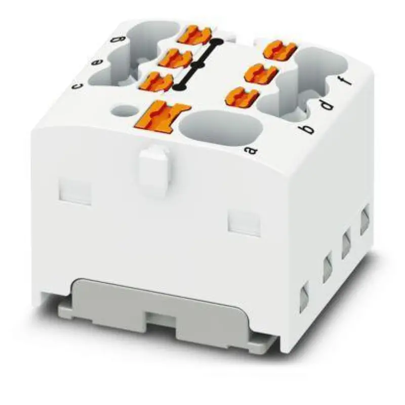 PTFIX 4/6X1,5-G WH - Distribution block