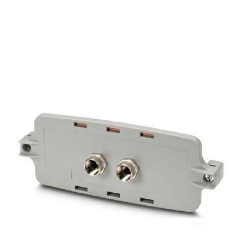 ECS-P-122X169-S-UV-2M12 GY - Front plate