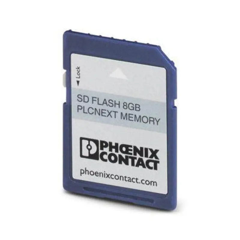 SD FLASH 8GB PLCNEXT MEMORY - Program/configuration memory