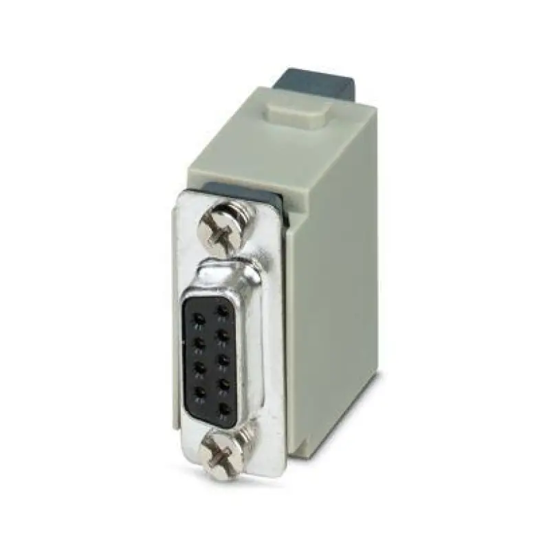 HC-M-DSUB-09/2-CT-M - Contact insert module