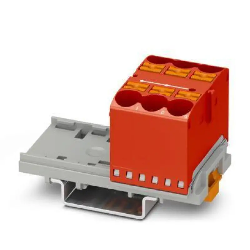 PTFIX 6X10/S-NS35 RD - Distribution block