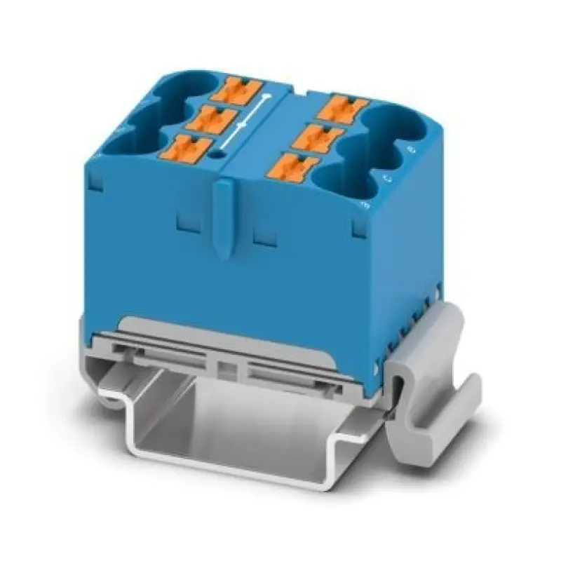 PTFIX 6X10/S-NS35A BU - Distribution block