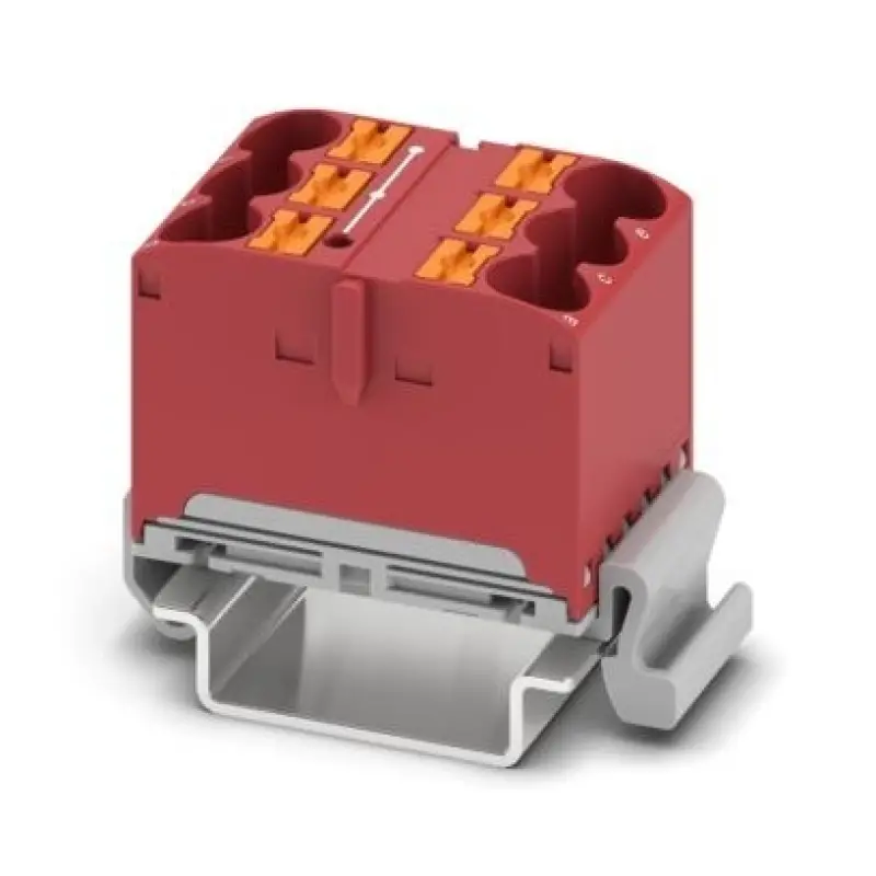 PTFIX 6X10/S-NS35A RD - Distribution block