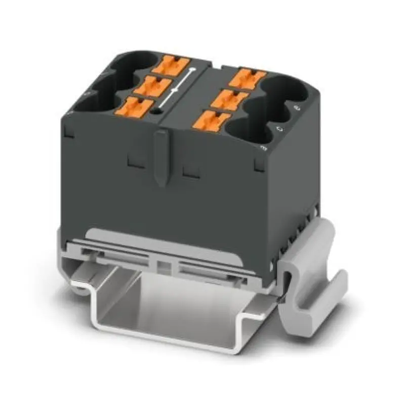 PTFIX 6X10/S-NS35A BK - Distribution block