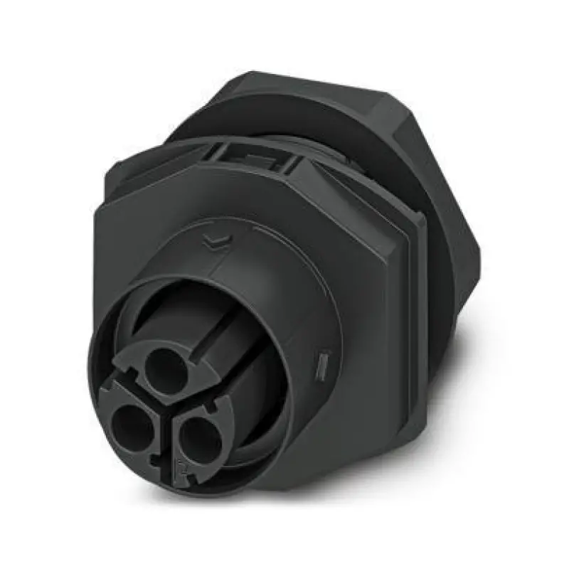 IPD W 3P2,5 F M25 BK - Panel feed-through