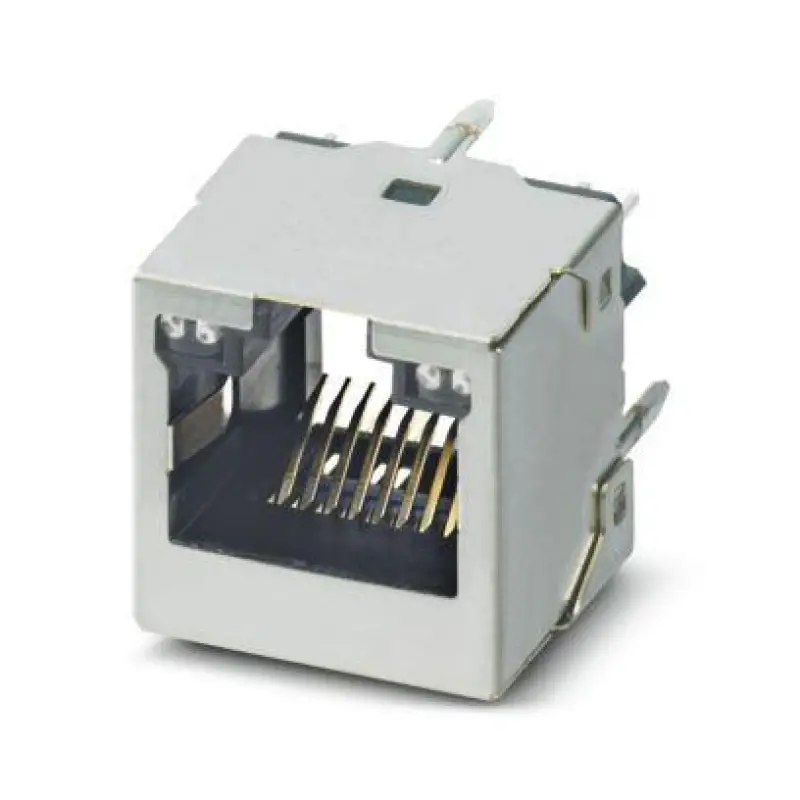CUC-IND-J1ST-S/R4LS-LED - RJ45 PCB connector