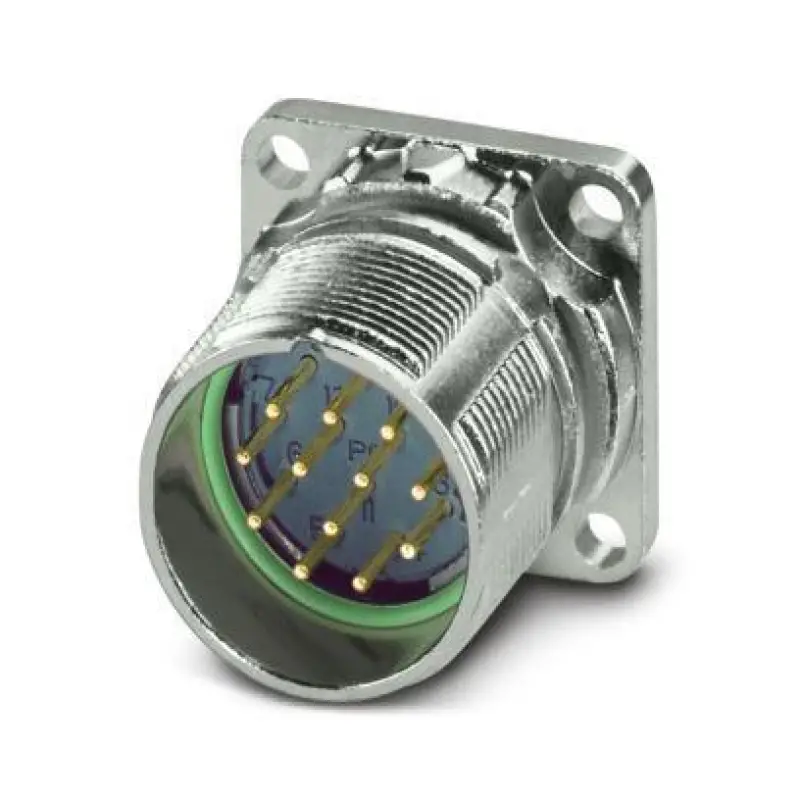 M23-12P1N8AWB00S - Device connector front mounting
