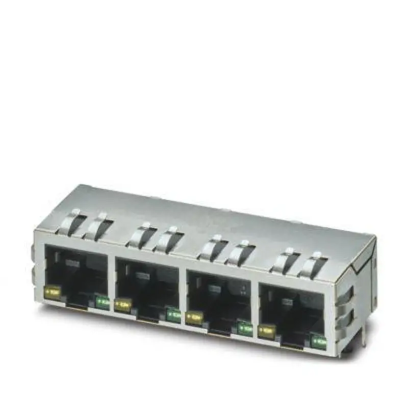 CUC-MP-J1ST-A/4R4LB-LED - RJ45 PCB connector