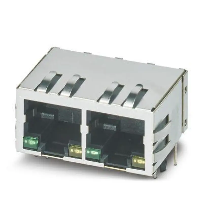 CUC-MP-J1ST-A/2R4LB-LED - RJ45 PCB connector