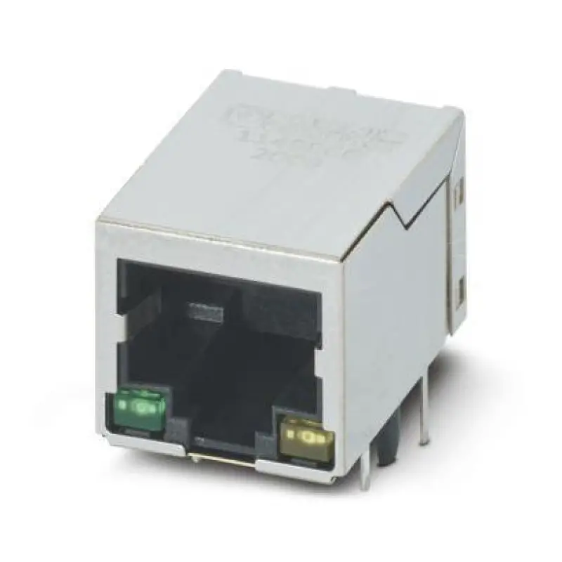 CUC-SP-J1ST-A/R4LB-LED - RJ45 PCB connector
