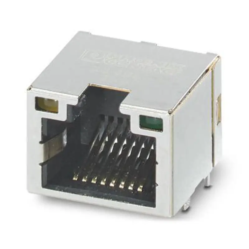 CUC-SP-J1ST-A/R4LT-LED - RJ45 PCB connector