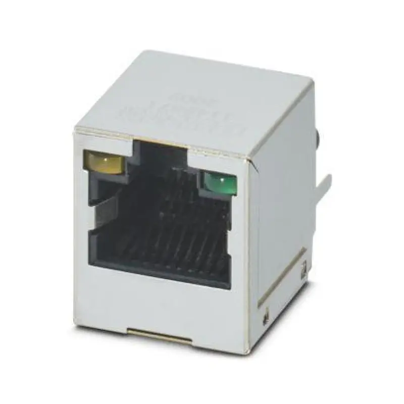 CUC-SP-J1ST-S/R4LT-LED - RJ45 PCB connector