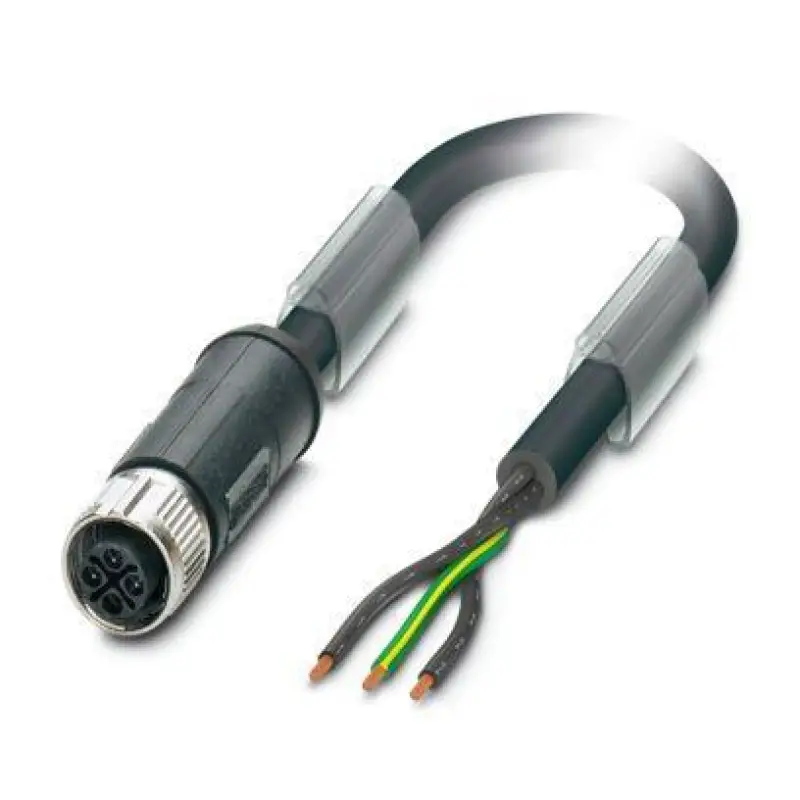 SAC-3P- 2,0-PUR/M12FSS PE - Power cable