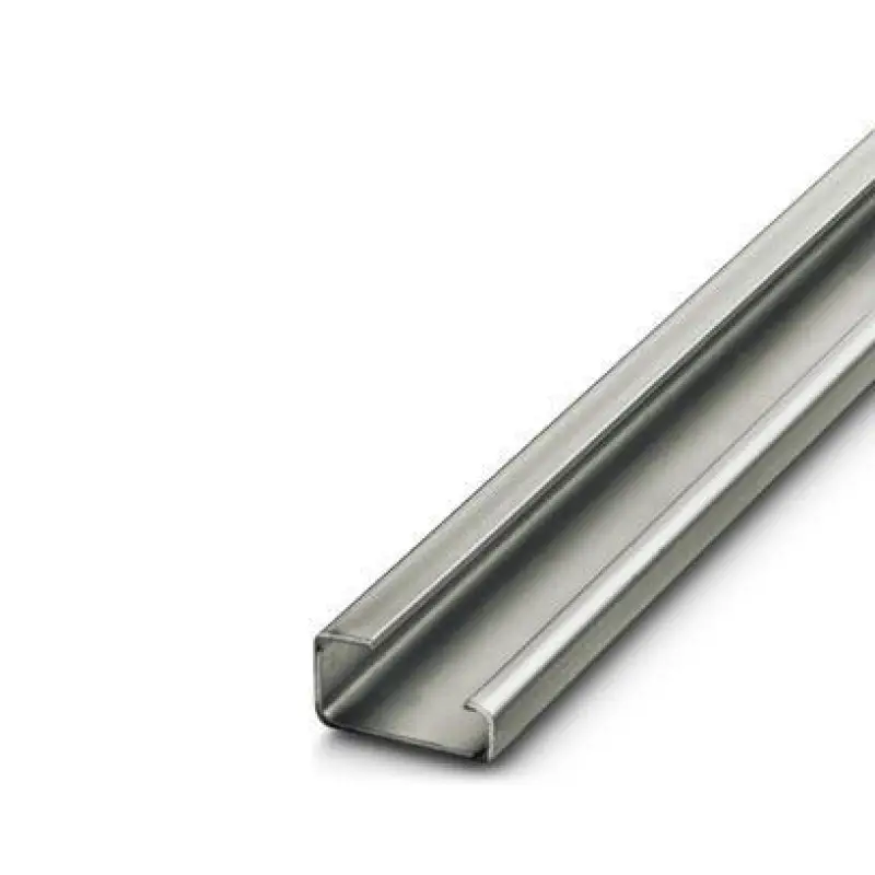 NS 32 BLK UNPERF 2000MM-VPE 10 - DIN rail, unperforated