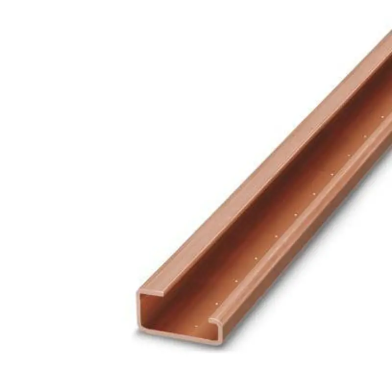 NS 32 CU/35QMM UNPERF 2000MM-VPE 10 - DIN rail, unperforated