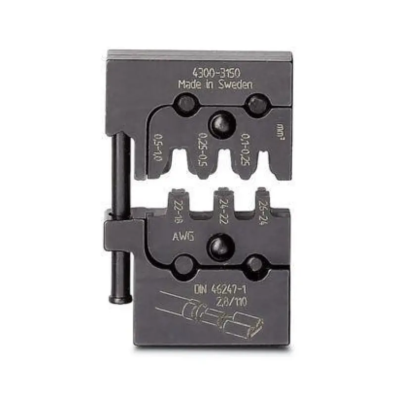 CRIMPFOX-M SC 1/DIE - Crimp insert