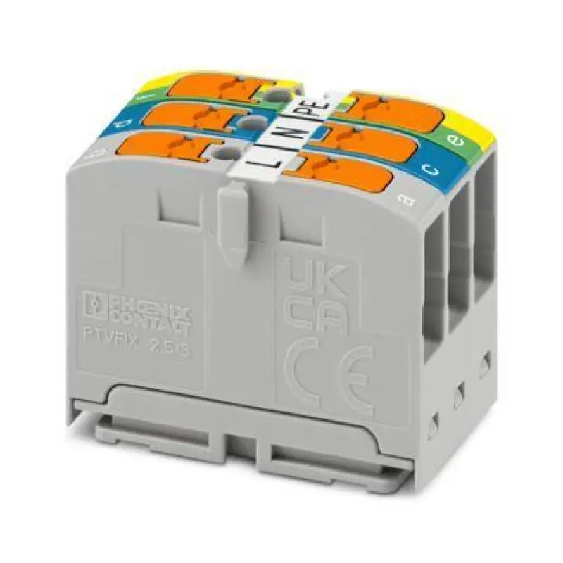 PTVFIX 2,5-L/N/GNYE - Device terminal block