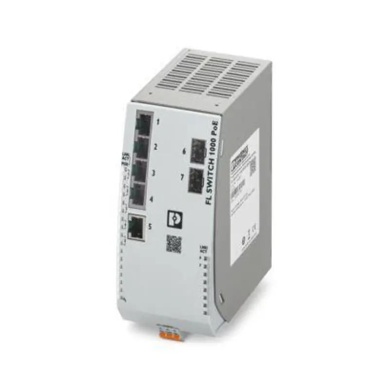 FL SWITCH 1100-5POE-2SFP - Industrial Ethernet Switch