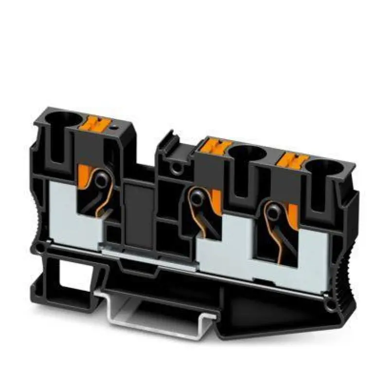 PT 10-TWIN BK - Feed-through terminal block