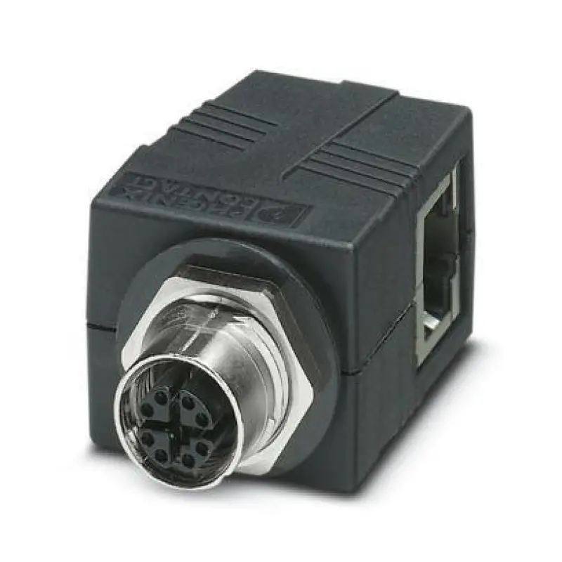 VS-BH-M12FSX-10G-RJ45/90 - Control cabinet feed-through
