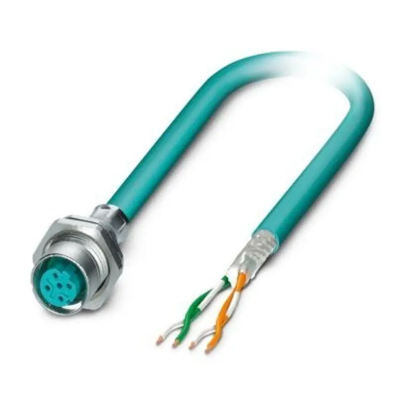 VS-M12FSBP-OE-93E-LI/2,0 - Device connector rear mounting