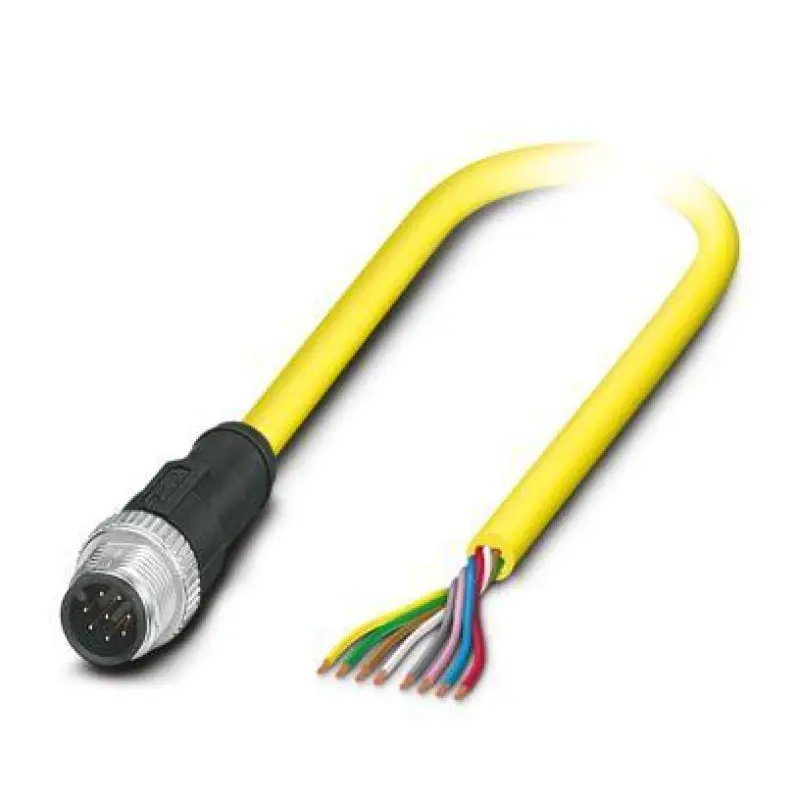 SAC-8P-M12MS/10,0-542 BK - Sensor/actuator cable