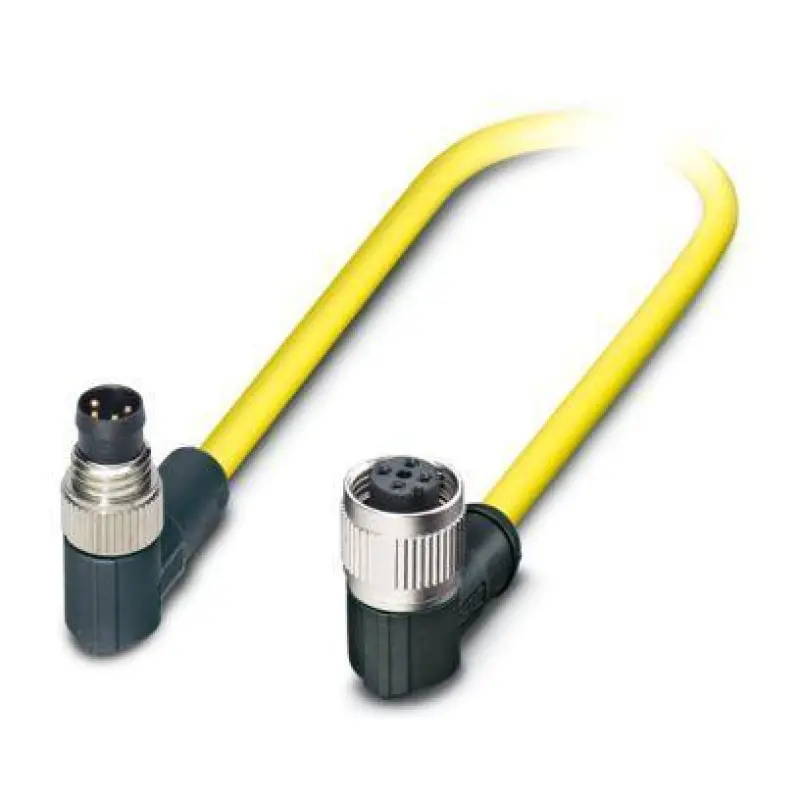 SAC-4P-M8MR/ 0,5-542/M12FR BK - Sensor/actuator cable