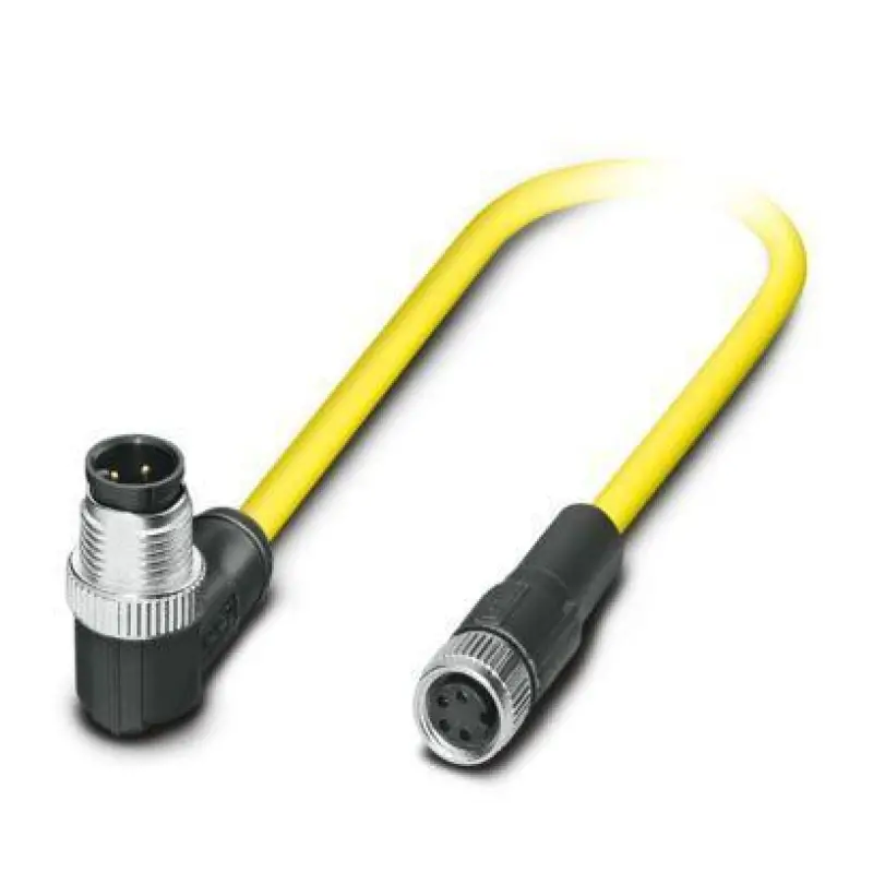 SAC-4P-M12MR/ 1,5-542/M8 FS BK - Sensor/actuator cable