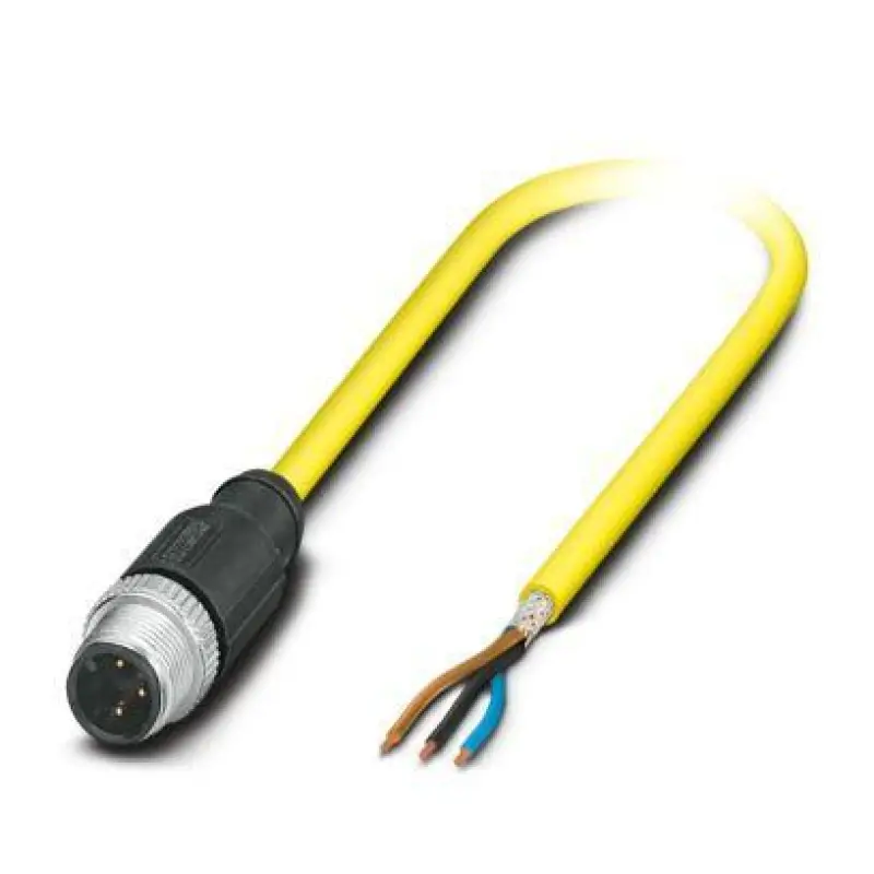SAC-3P-M12MS/ 2,0-542 SH BK - Sensor/actuator cable