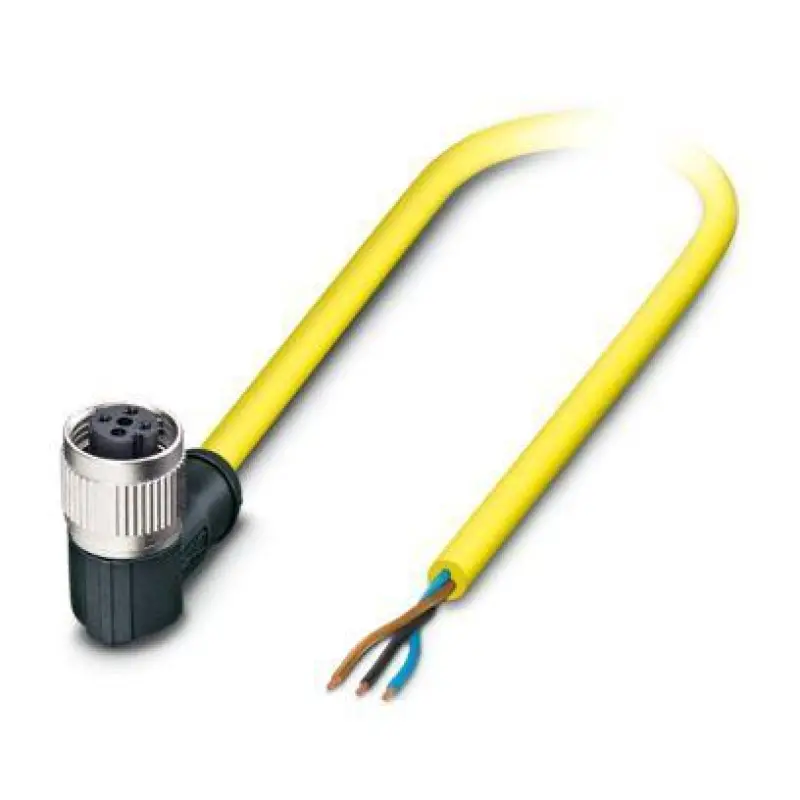 SAC-3P- 5,0-542/M12FR BK - Sensor/actuator cable