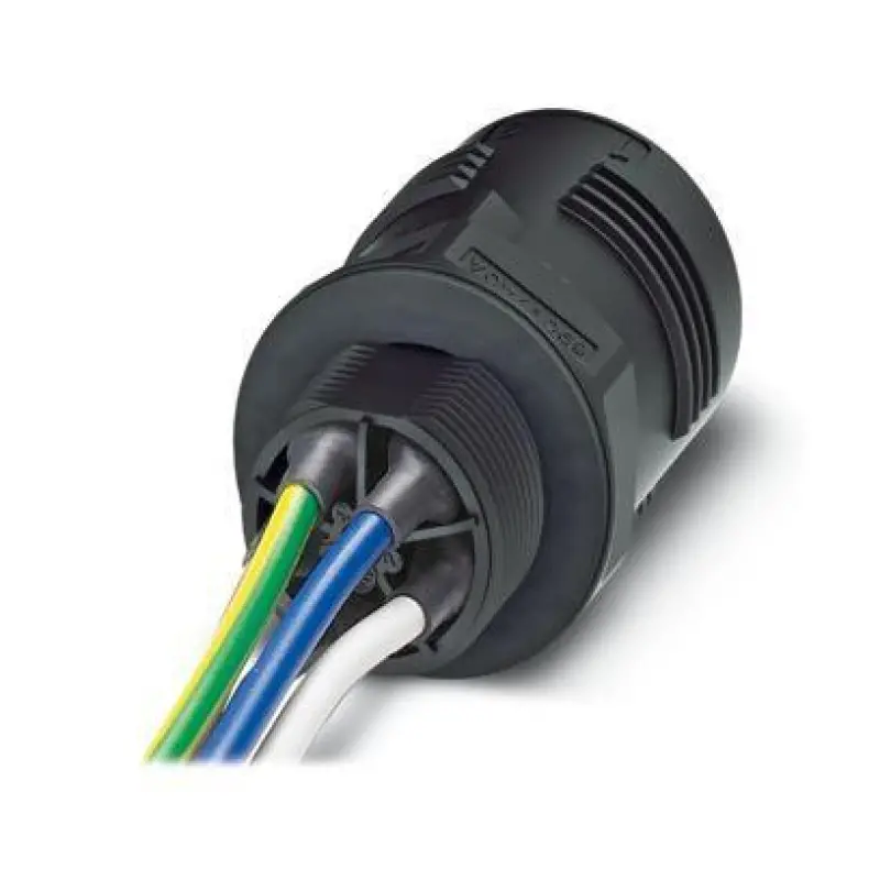 QPD W 4PE6,0 M25 0,5 BK - Panel feed-through