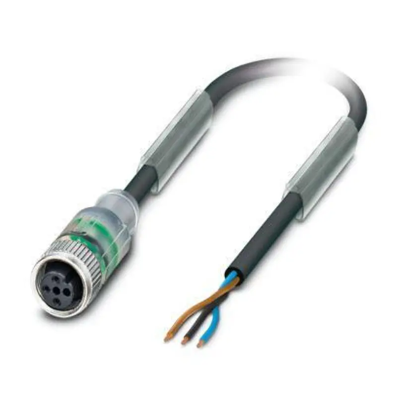 SAC-3P- 3,0-PVC/M12FS-2L - Sensor/actuator cable