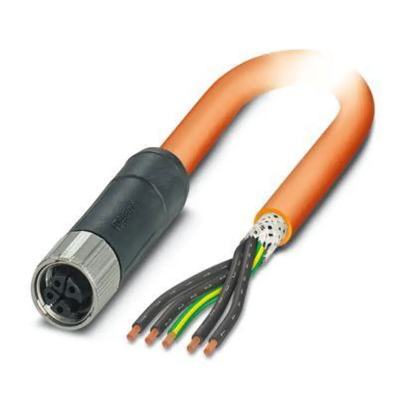 SAC-5P-10,0-PUR/M12FSK PE SH - Power cable