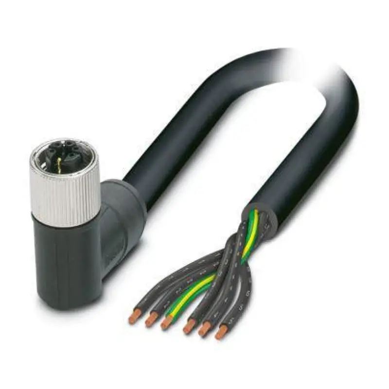 SAC-6P- 3,0-PVC/M12FRM PE - Power cable