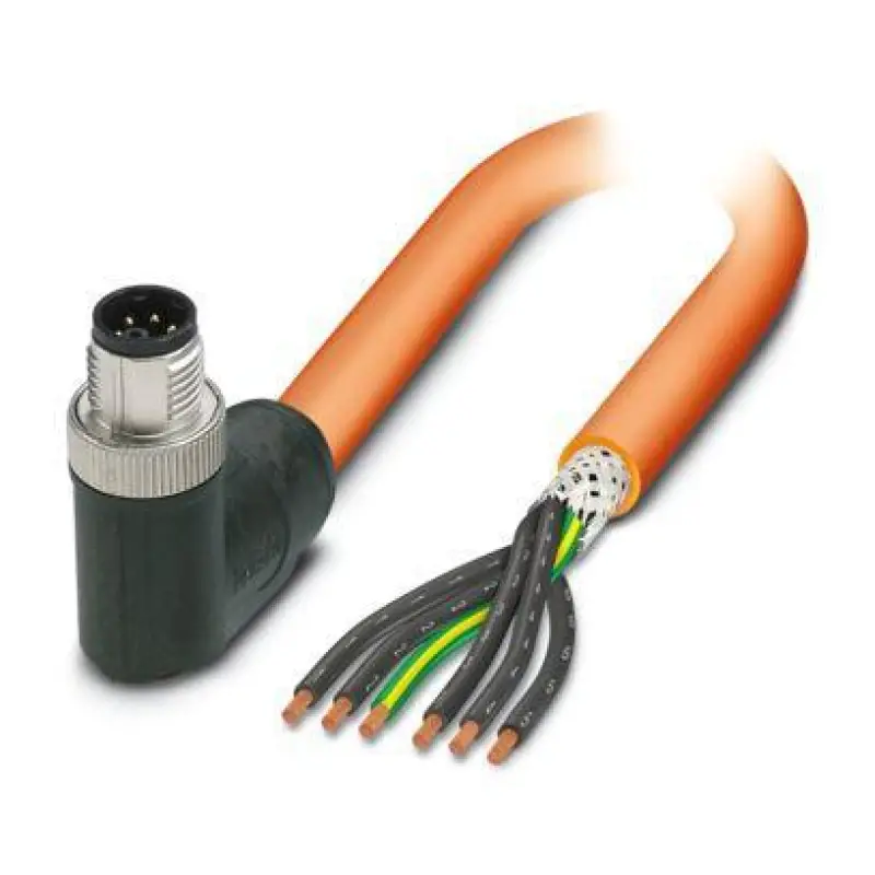 SAC-6P-M12MRM/ 5,0-PVC PE SH - Power cable