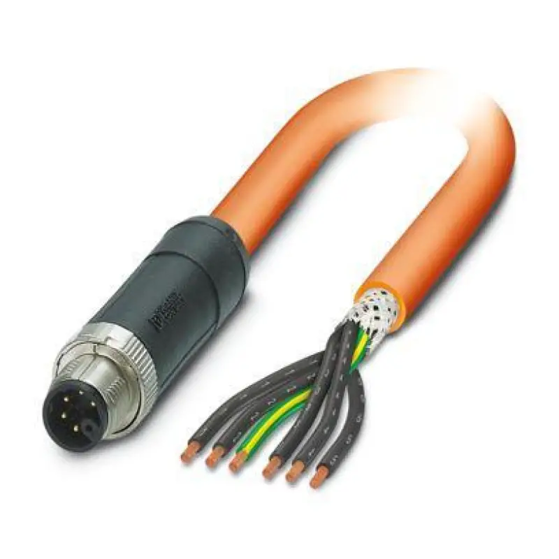 SAC-6P-M12MSM/ 5,0-PVC PE SH - Power cable