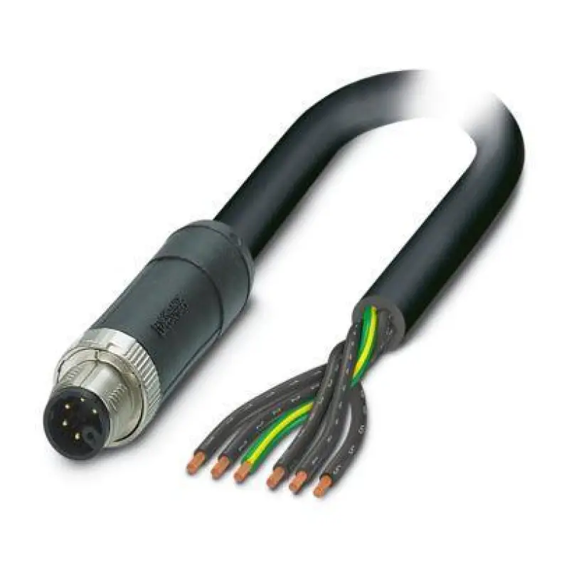 SAC-6P-M12MSM/ 5,0-PVC PE - Power cable