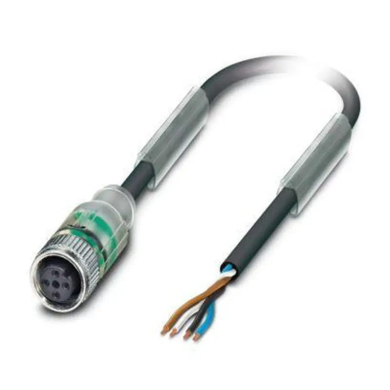 SAC-4P- 1,5-PVC/M12FS-2L - Sensor/actuator cable