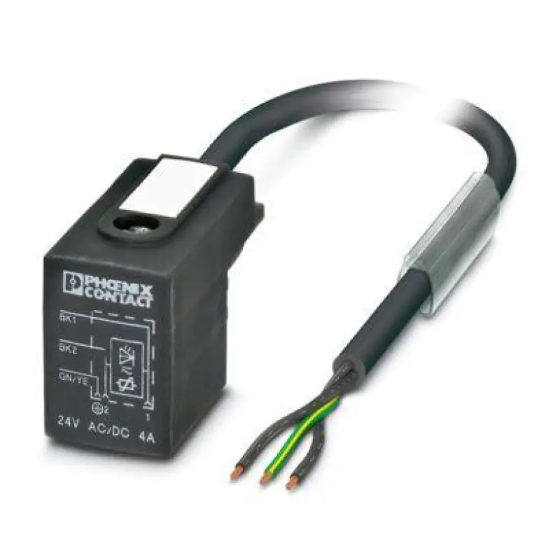 SAC-3P- 5,0-PVC/B-1L-V - Sensor/actuator cable